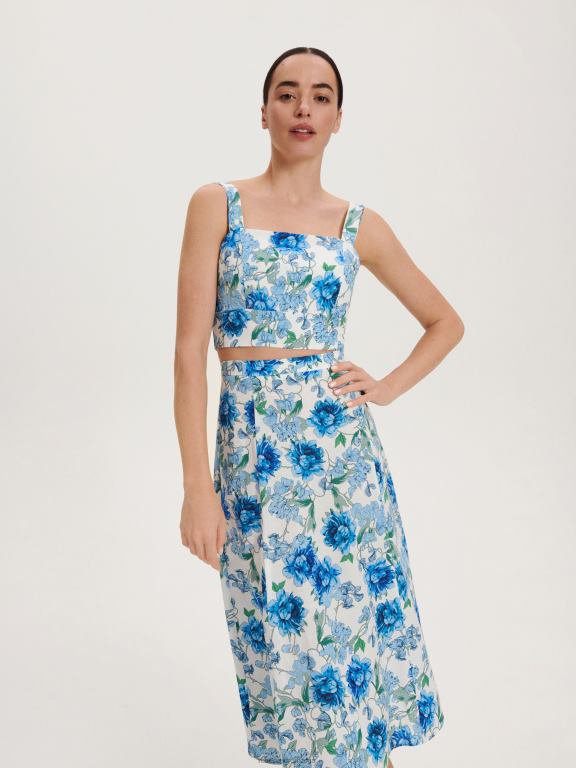 multicolor Reserved femei îmbrăcăminte top cu model 648HZ365