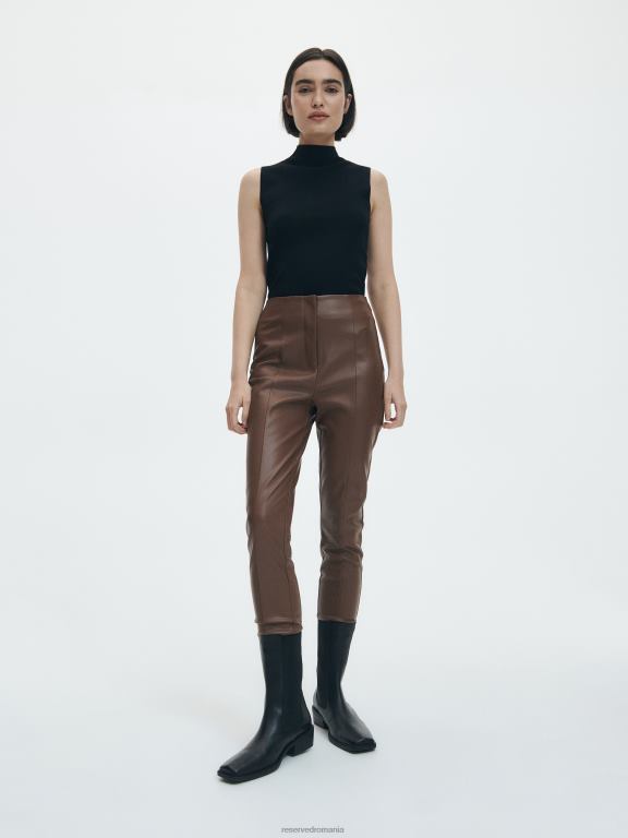 negru Reserved femei îmbrăcăminte top bogat în viscoză 648HZ276