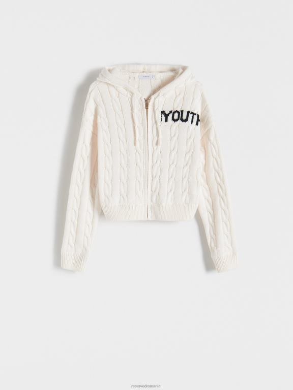 nud Reserved femei îmbrăcăminte pulover cu glugă 648HZ905