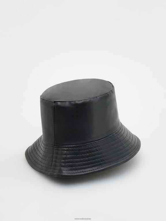 negru Reserved fetelor accesorii pălărie de găleată 648HZ1753