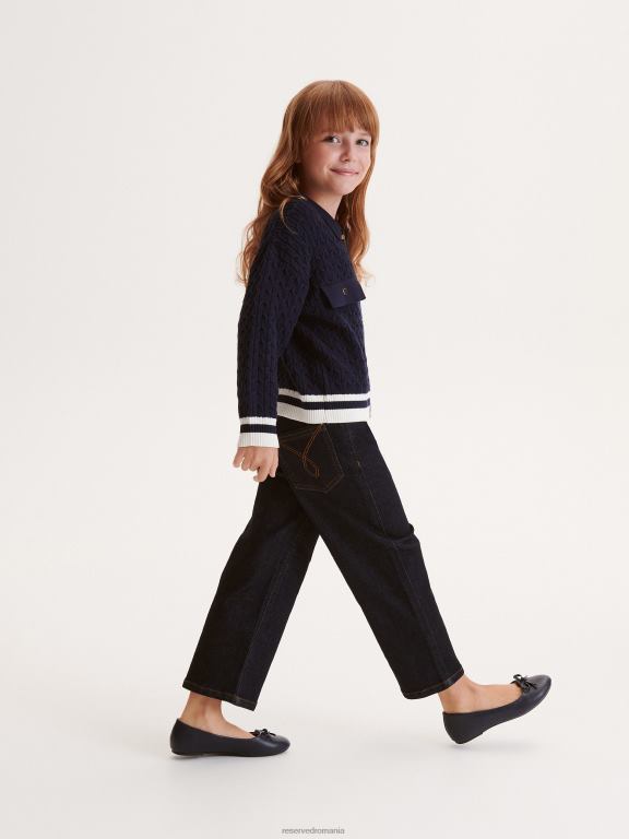 marina Reserved fetelor îmbrăcăminte blugi drepte 648HZ1765