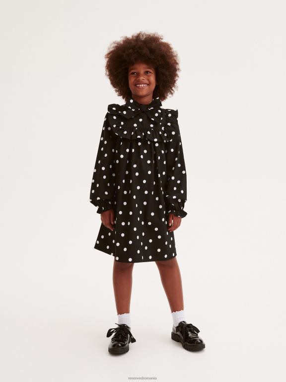 multicolor Reserved fetelor îmbrăcăminte rochie cu fundita 648HZ1773