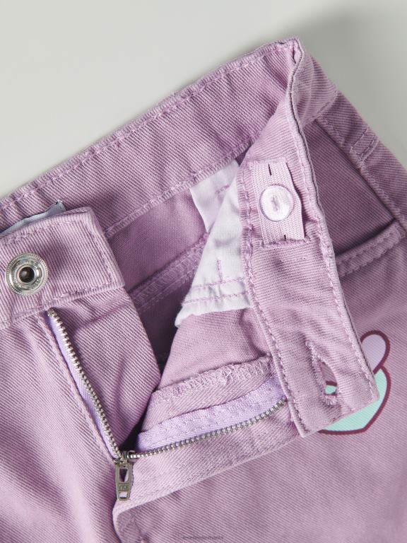 lavandă Reserved fetelor îmbrăcăminte fusta pusheen cu imprimeuri 648HZ1857