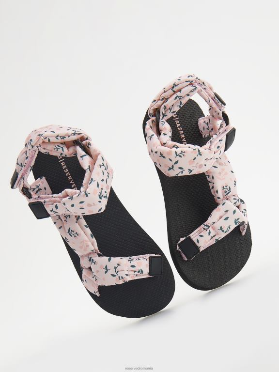 lumina portocalie Reserved fetelor pantofi sandale cu motiv floral 648HZ1998