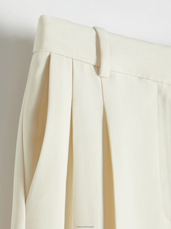 lumină galbenă Reserved femei îmbrăcăminte pantaloni cu pliu presat 648HZ615