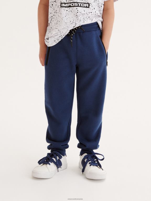 marina Reserved băieți îmbrăcăminte pantaloni de trening cu fermoar 648HZ2043