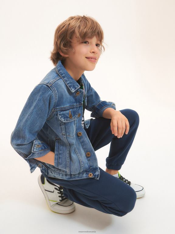 marina Reserved băieți îmbrăcăminte pantaloni de trening cu plasture 648HZ2032