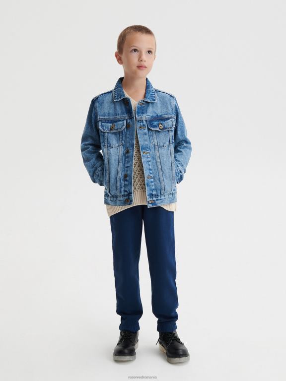 marina Reserved băieți îmbrăcăminte pantaloni de trening cu plasture 648HZ2183