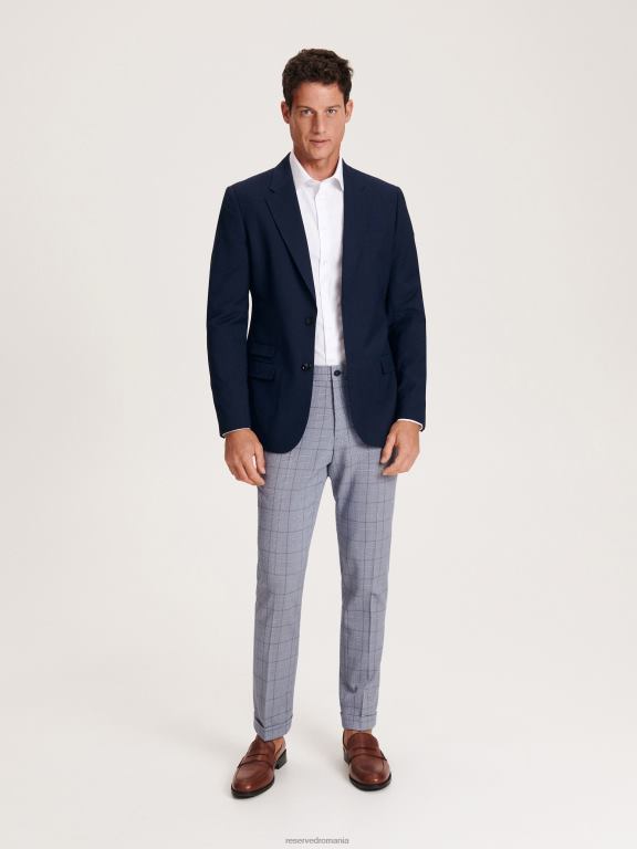 marina Reserved bărbați îmbrăcăminte blazer slim fit 648HZ1132