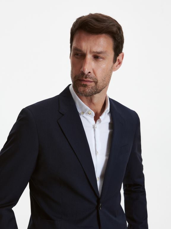 marina Reserved bărbați îmbrăcăminte blazer slim fit 648HZ1612