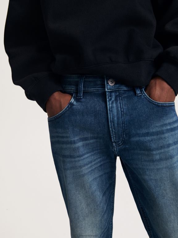 marina Reserved bărbați îmbrăcăminte blugi slim fit 648HZ1569