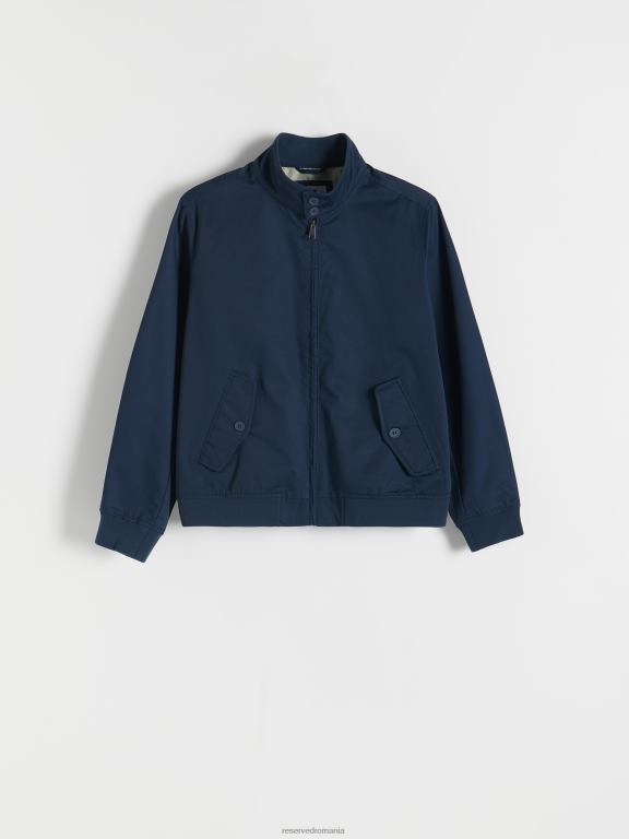 marina Reserved bărbați îmbrăcăminte jachetă cu guler ridicat 648HZ1630