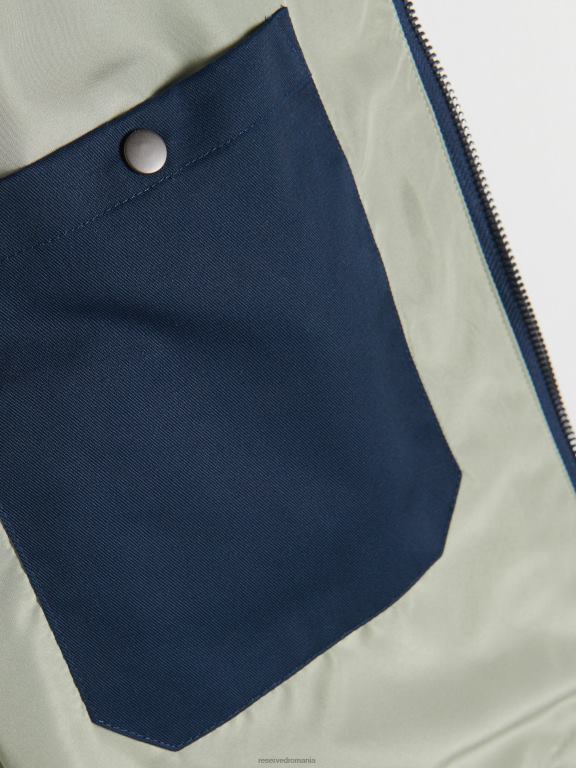 marina Reserved bărbați îmbrăcăminte jachetă cu guler ridicat 648HZ1630