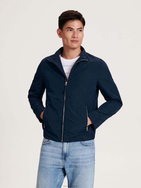 marina Reserved bărbați îmbrăcăminte jachetă cu guler ridicat 648HZ1637