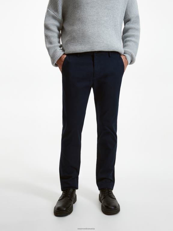 marina Reserved bărbați îmbrăcăminte pantaloni chino slim fit 648HZ1081
