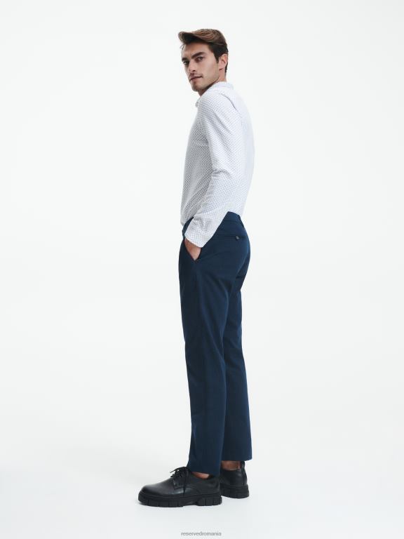 marina Reserved bărbați îmbrăcăminte pantaloni chino slim fit noi 648HZ1477