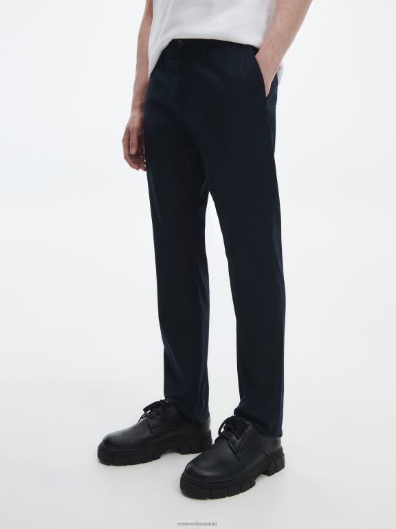 marina Reserved bărbați îmbrăcăminte pantaloni chino slim fit noi 648HZ1527