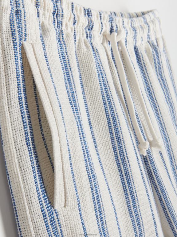 marina Reserved bărbați îmbrăcăminte pantaloni scurți obișnuiți din bumbac 648HZ1442