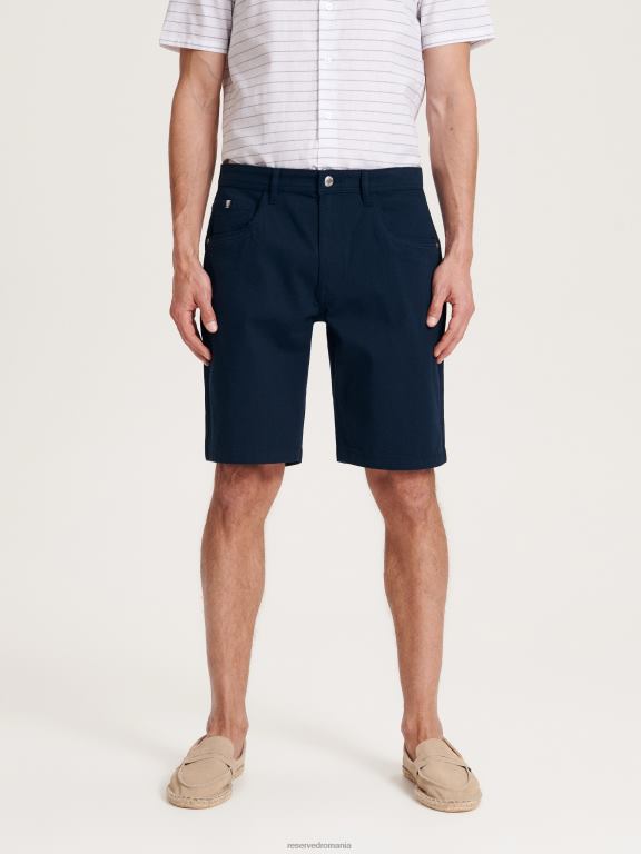 marina Reserved bărbați îmbrăcăminte pantaloni scurți slim fit 648HZ1448
