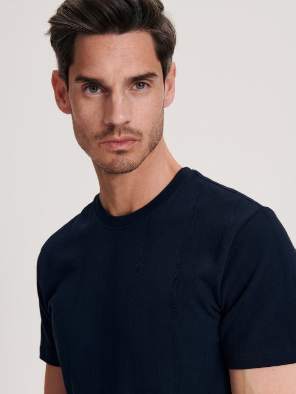 marina Reserved bărbați îmbrăcăminte stil de modă tricou cu potrivire obișnuită 648HZ1259