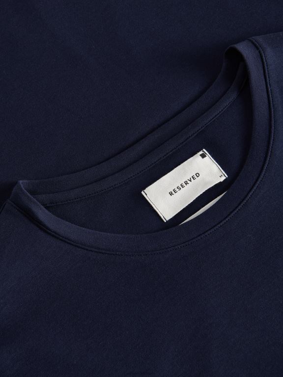 marina Reserved bărbați îmbrăcăminte tricou slim fit 648HZ1207