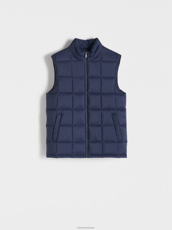 marina Reserved bărbați îmbrăcăminte vestă cu guler ridicat 648HZ1641