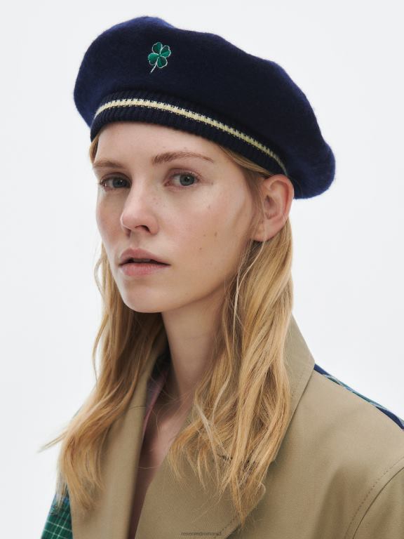 marina Reserved femei accesorii beretă de lână 648HZ1017