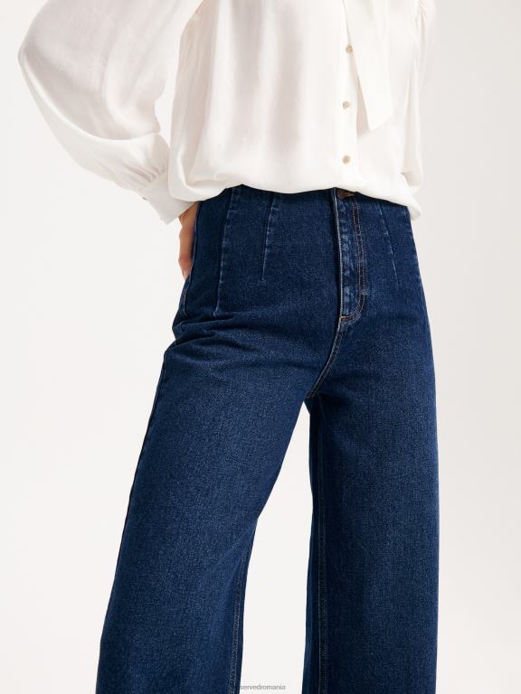 marina Reserved femei îmbrăcăminte blugi cu talie înaltă 648HZ762