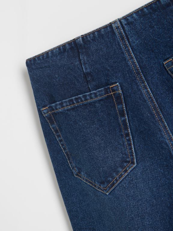 marina Reserved femei îmbrăcăminte blugi cu talie înaltă 648HZ762