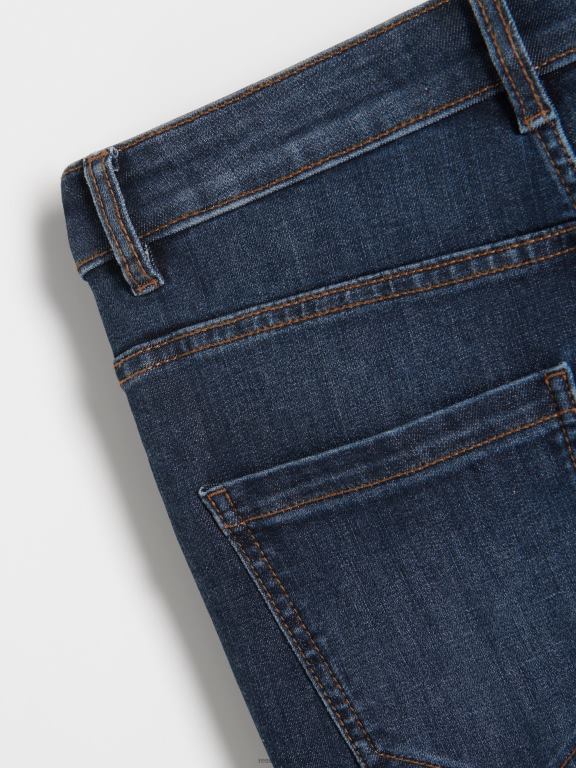 marina Reserved femei îmbrăcăminte blugi subțiri cu talie înaltă 648HZ766