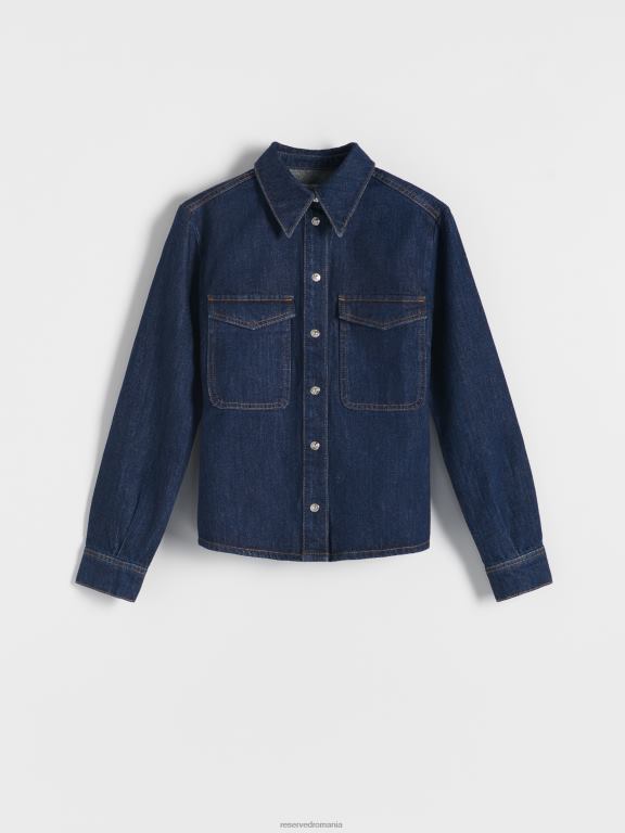 marina Reserved femei îmbrăcăminte camasa de blugi 648HZ348