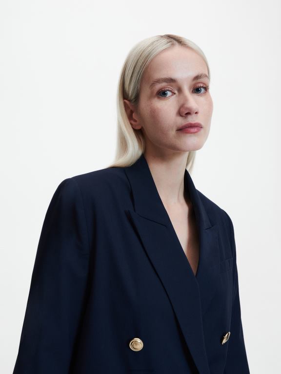 marina Reserved femei îmbrăcăminte jachetă în două piept 648HZ257