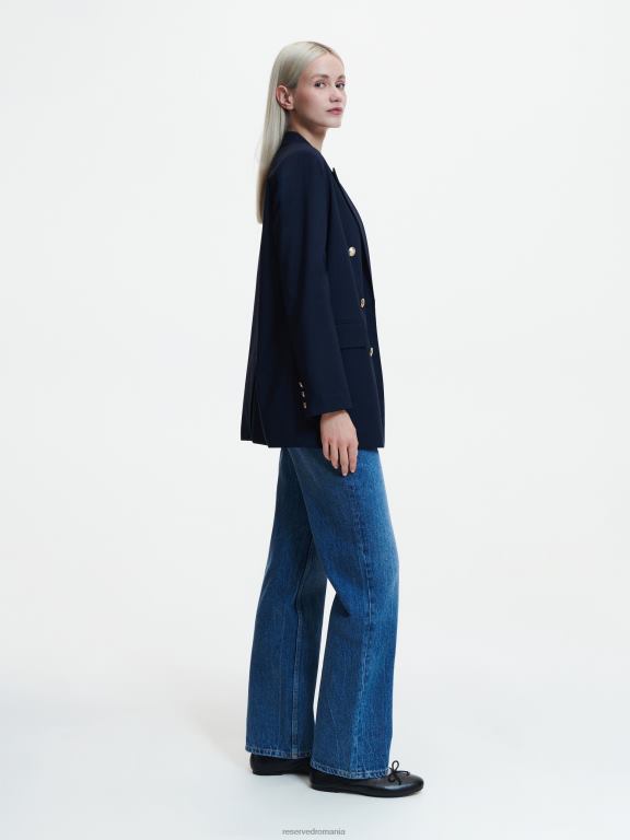 marina Reserved femei îmbrăcăminte jachetă în două piept 648HZ257