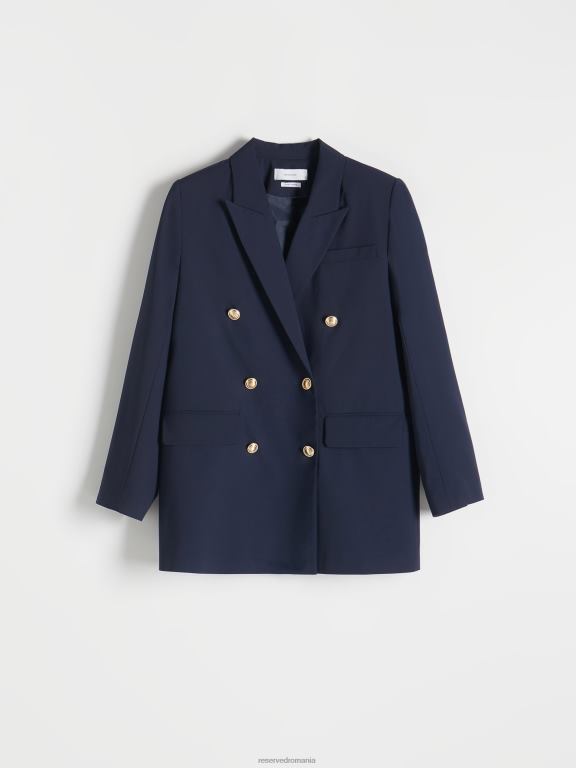 marina Reserved femei îmbrăcăminte jachetă în două piept 648HZ257