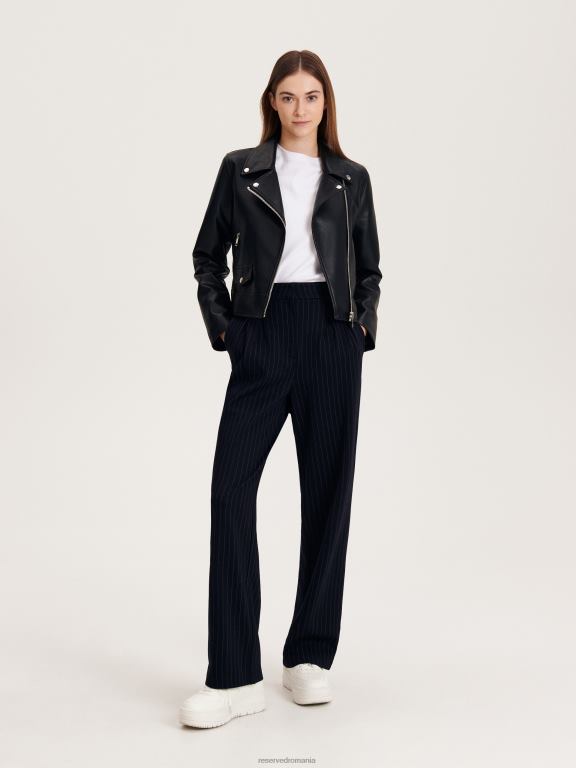 marina Reserved femei îmbrăcăminte pantaloni cu dungi 648HZ664