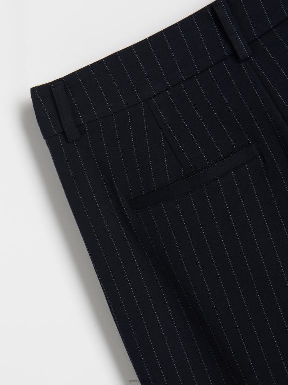 marina Reserved femei îmbrăcăminte pantaloni cu dungi 648HZ664