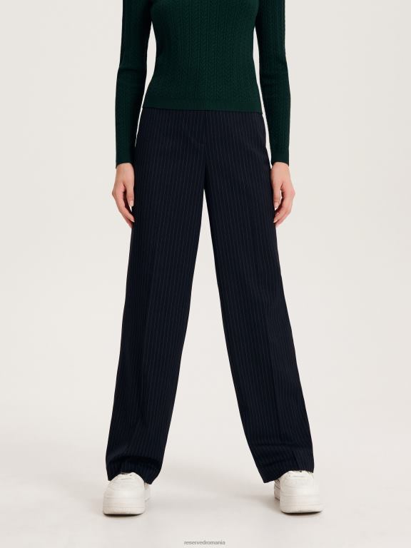 marina Reserved femei îmbrăcăminte pantaloni noi cu pliu presat 648HZ679