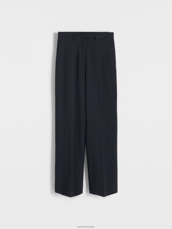 marina Reserved femei îmbrăcăminte pantaloni noi cu pliu presat 648HZ679