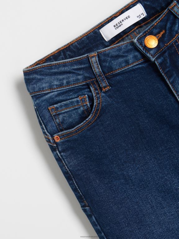 marina Reserved femei îmbrăcăminte împinge în sus blugii 648HZ738