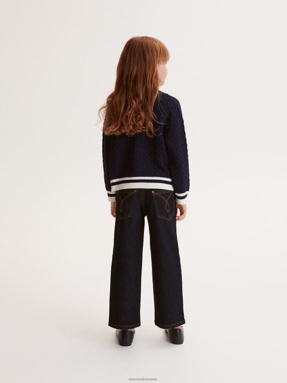 marina Reserved fetelor îmbrăcăminte blugi drepte 648HZ1765