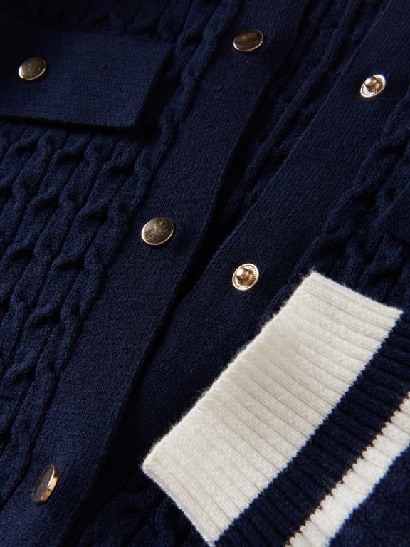 marina Reserved fetelor îmbrăcăminte cardigan structural 648HZ1772