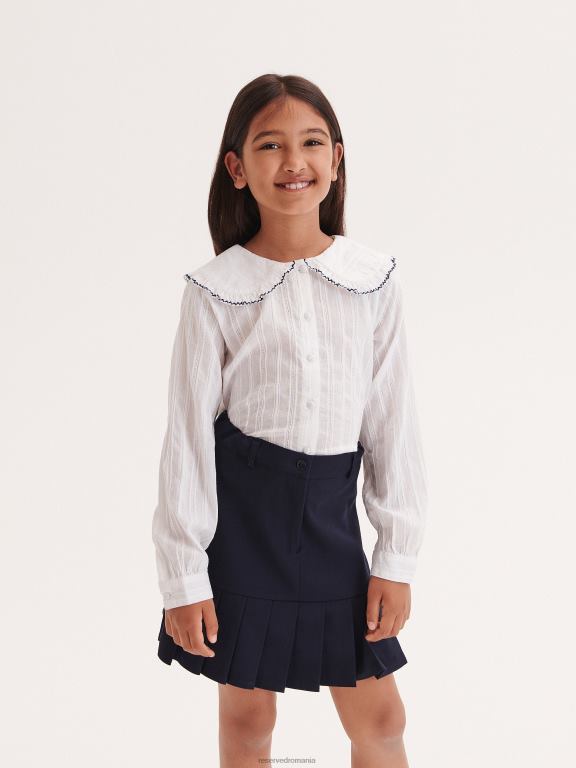 marina Reserved fetelor îmbrăcăminte fusta cu tiv plisat 648HZ1909