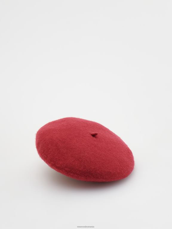 maro Reserved fetelor accesorii beretă de lână 648HZ1898