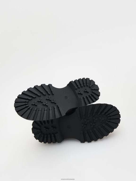 maro Reserved fetelor pantofi mocasini de piele intoarsa 648HZ1736