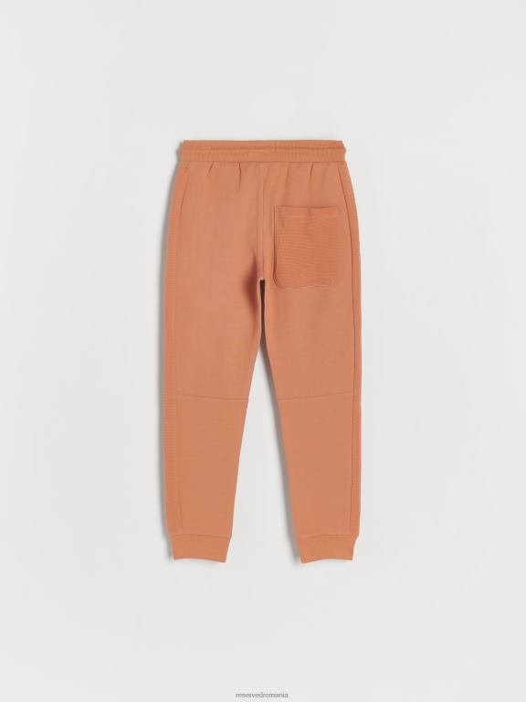 maro auriu Reserved băieți îmbrăcăminte pantaloni de jogger 648HZ2211