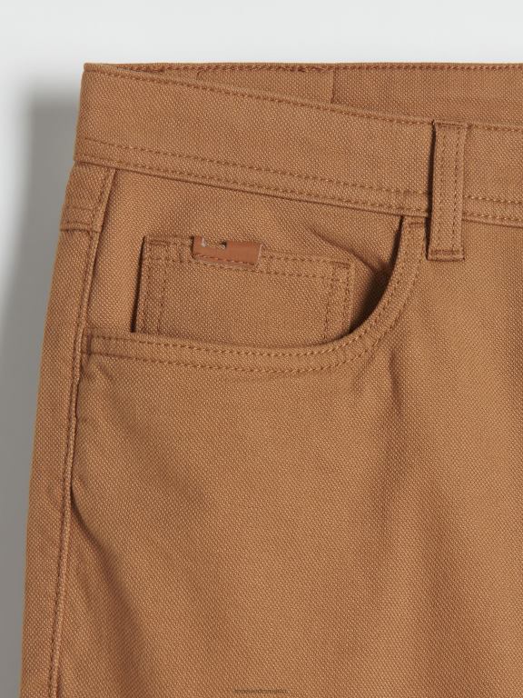 maro auriu Reserved bărbați îmbrăcăminte pantaloni regulat 648HZ1512