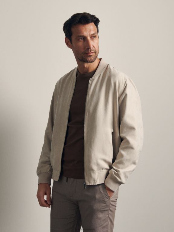 maro inchis Reserved bărbați îmbrăcăminte stil de modă tricou cu potrivire obișnuită 648HZ1287