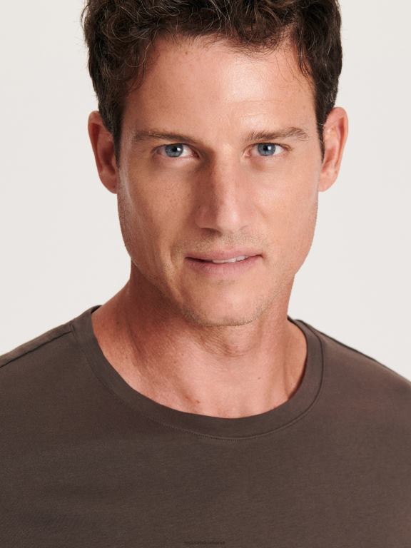 maro praf Reserved bărbați îmbrăcăminte tricou slim fit 648HZ1219