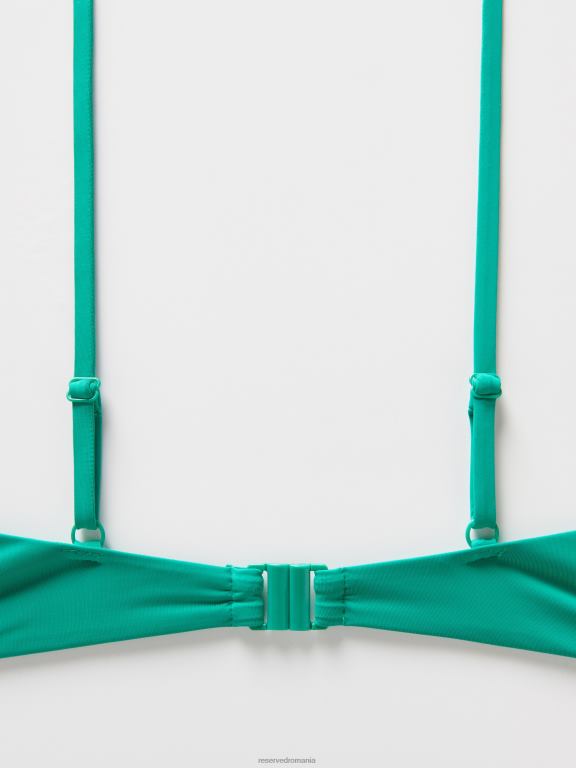 menta verde Reserved femei îmbrăcăminte top de bikini 648HZ1072