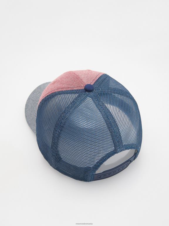 multicolor Reserved bărbați accesorii șapcă de camioner cu plasture 648HZ1671